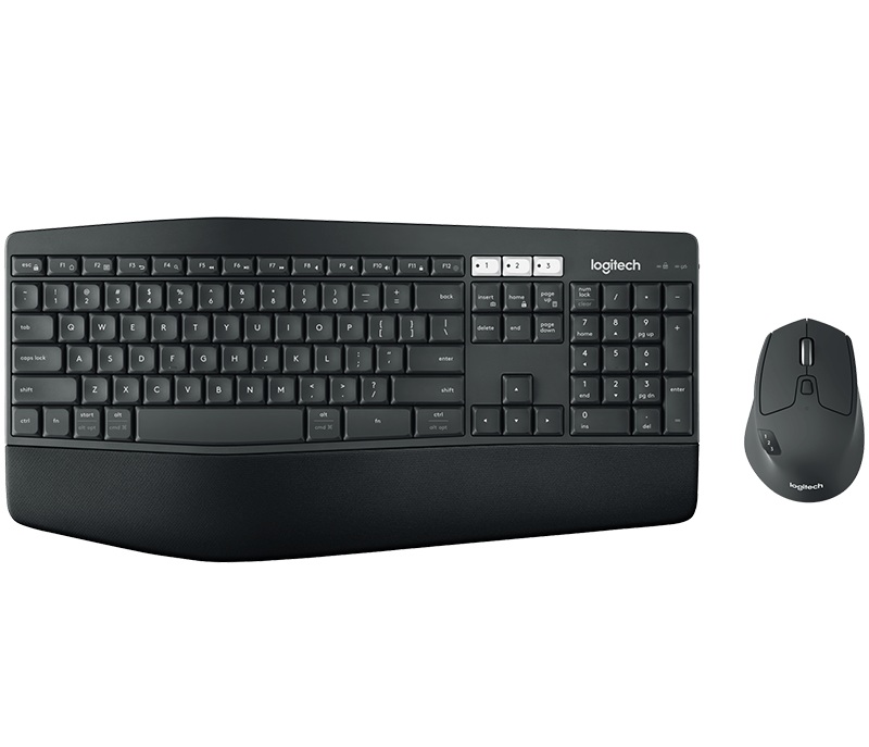 Logitech Wireless Combo MK850, Keyboard + Laser Mouse (M720), Retail photo 1