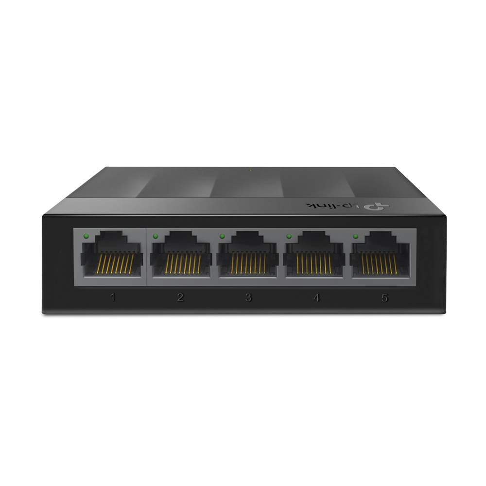 Switch TP-LINK LS1005G / 5 port / Gigabit / RJ45 / plastic case, LiteWave, Green Technology photo 1
