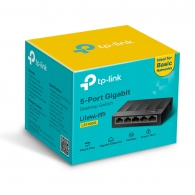 Switch TP-LINK LS1005G / 5 port / Gigabit / RJ45 / plastic case, LiteWave, Green Technology thumbnav 2