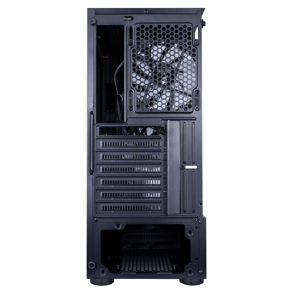 Carcasa 1STPLAYER D4 / w/oPSU / Side-Window / 4x120mm / ATX / Black photo 5