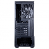 Carcasa 1STPLAYER D4 / w/oPSU / Side-Window / 4x120mm / ATX / Black thumbnav 5