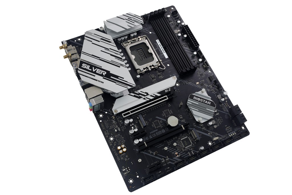 Placa de baza BIOSTAR B760A-SILVER / AM4 / B760 / DDR5 / mATX photo 3