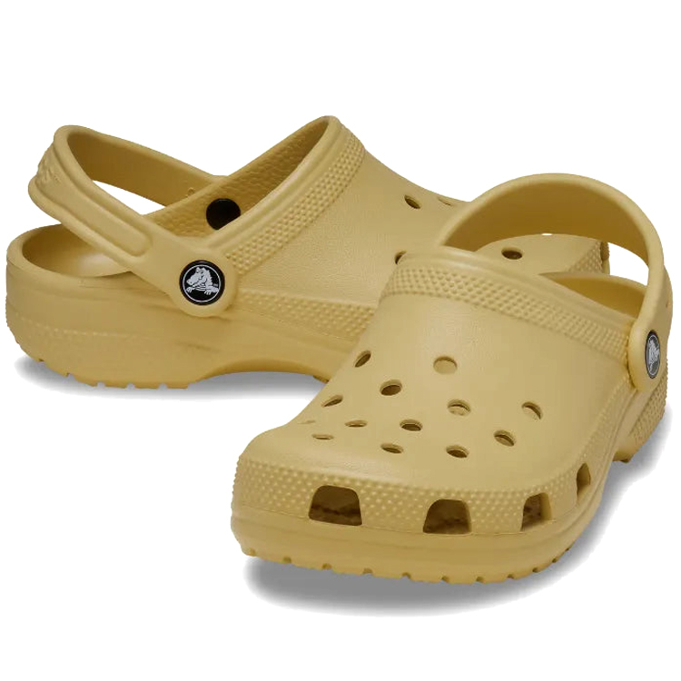 Slapi Crocs Classic Clog K / cm / Bej photo 5