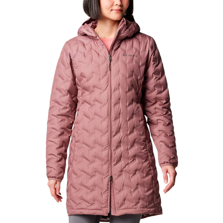 Куртка Columbia Delta Ridge II Long Down Jacket S Розовый Женский photo 1