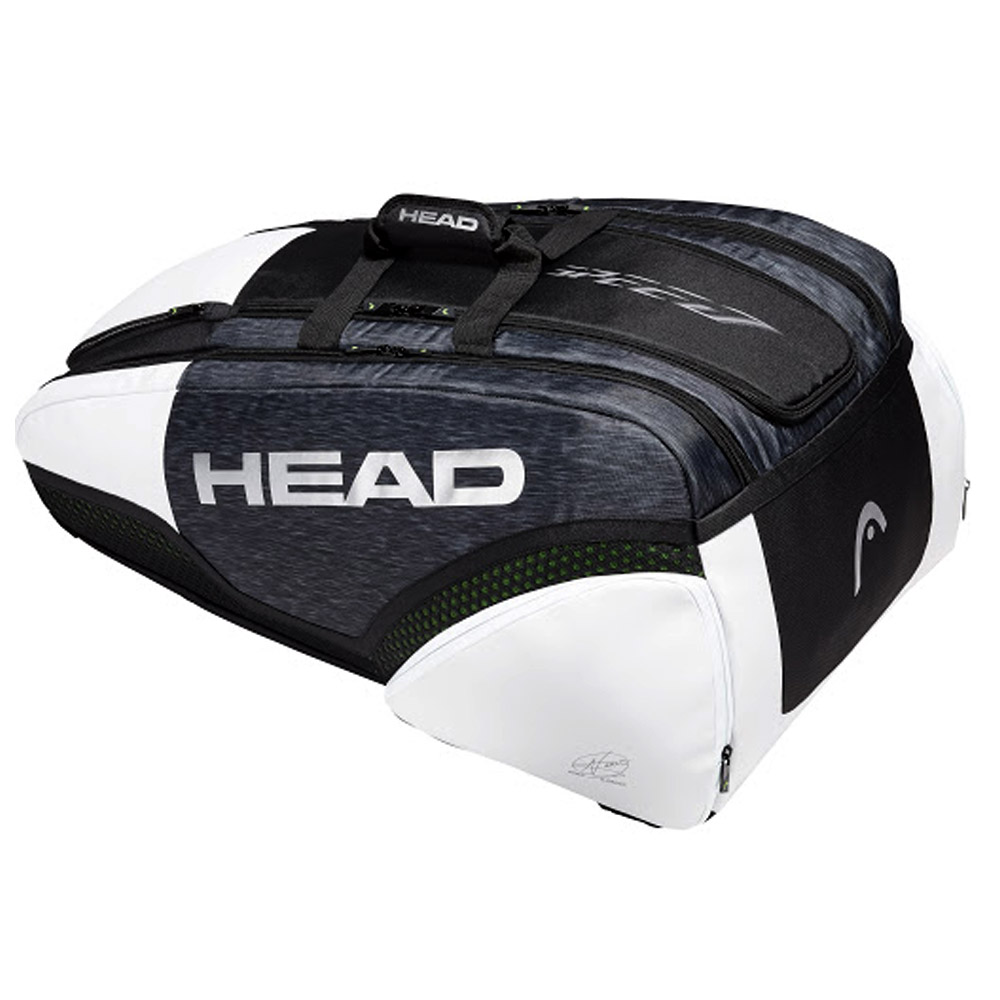 Geanta sport HEAD DJOKO 12R MONSTCOMB 18 BKWH photo Geanta sport HEAD DJOKO 12R MONSTCOMB 18 BKWH photo
