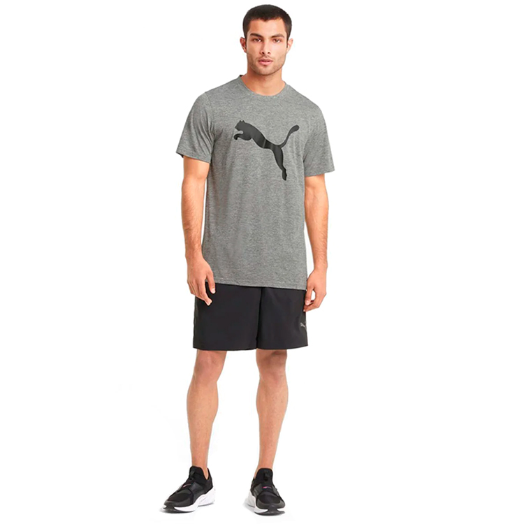 Tricou bărbătesc Puma ACTIVE Big Logo Tee S Gri photo 3