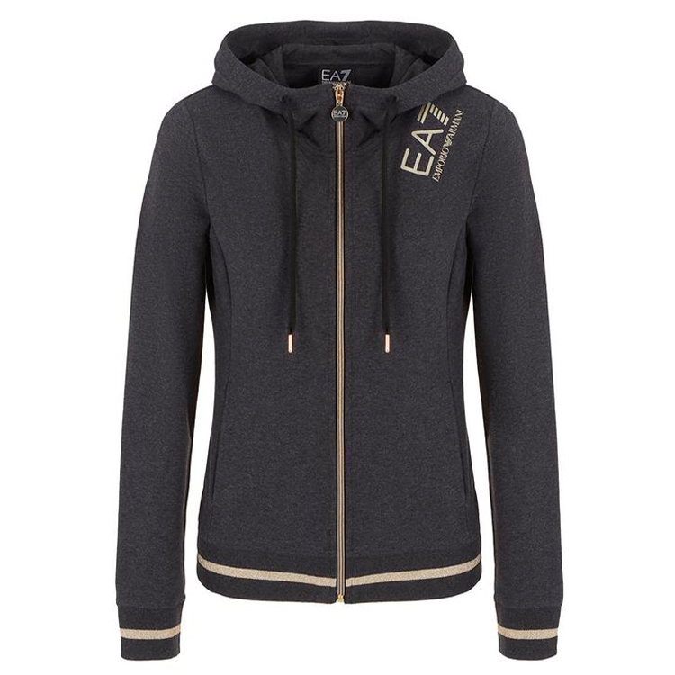 Hanorac EA7 EMPORIO ARMANI SWEATSHIRT W XS Gri Femei photo 1