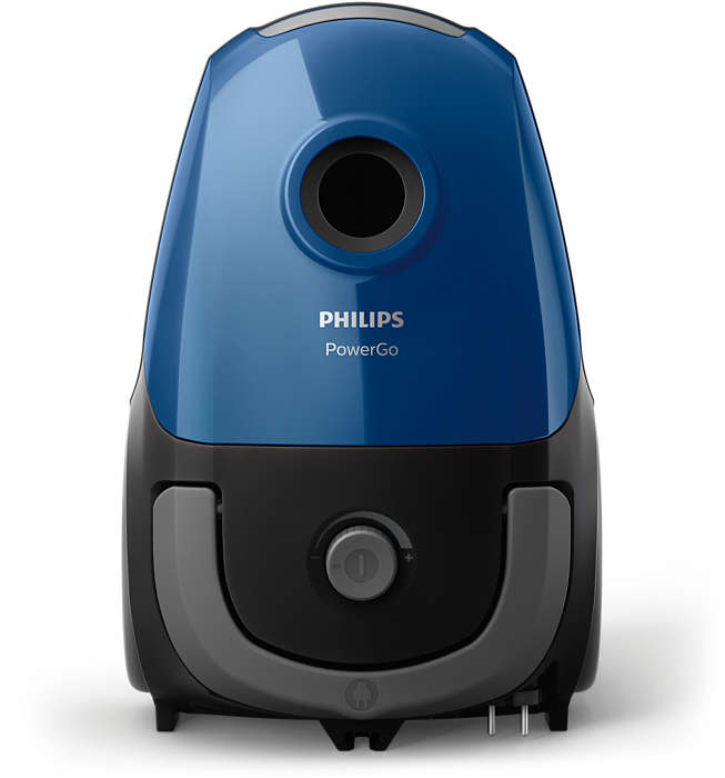 Пылесос с мешком Philips FC8245/09 / 750Вт / Черно-синий photo 1