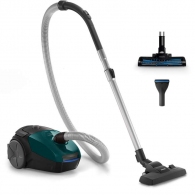 Aspirator cu sac Philips FC8246/09, 750 W, 77 dB, Negru cu verde thumbnav 2