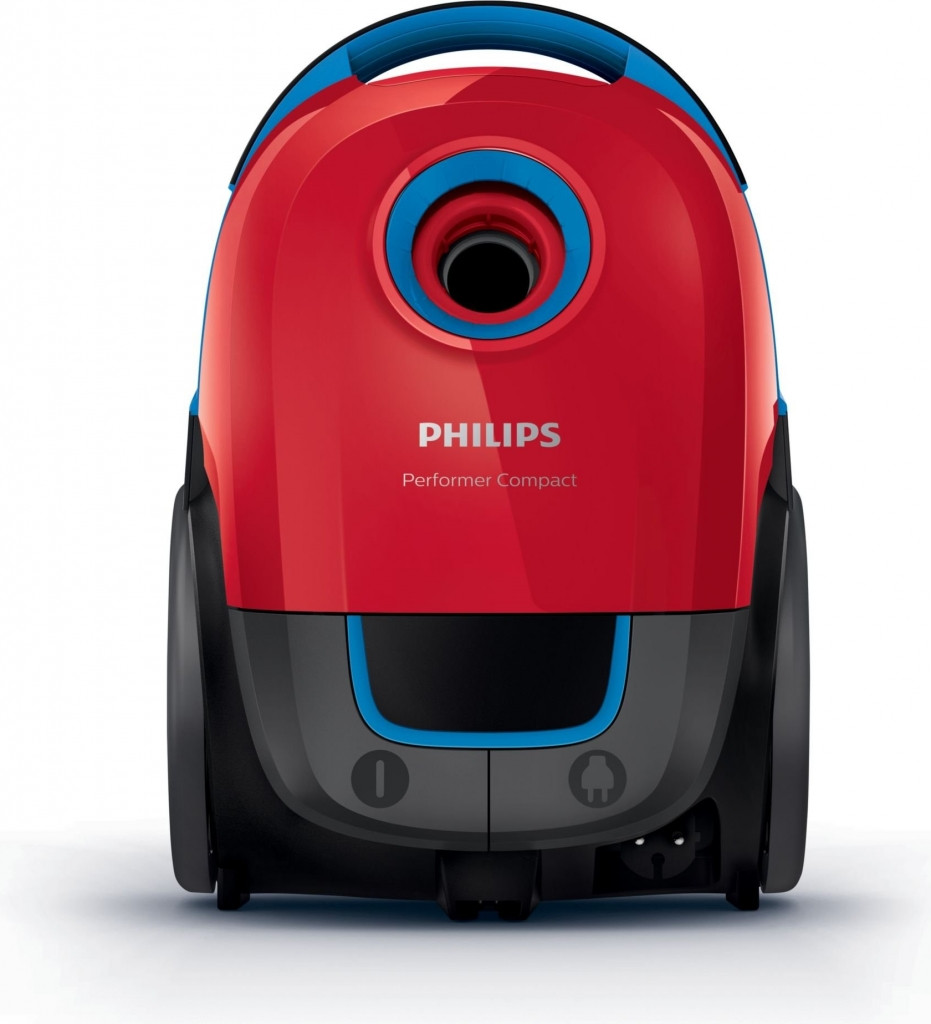 Пылесос с мешком Philips FC8373/09 / 750Вт / Черный с красным photo 1