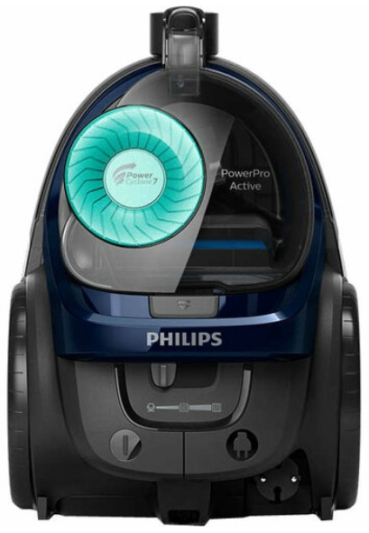 Пылесос с контейнером Philips FC955609 / 900Вт / синий/голубой photo 1 Пылесос с контейнером Philips FC955609 / 900Вт / синий/голубой photo 1