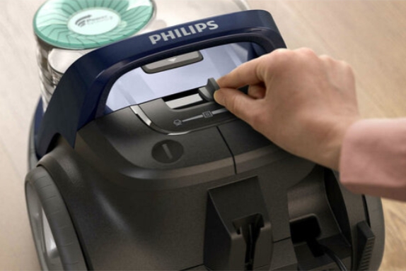 Пылесос с контейнером Philips FC955609 / 900Вт / синий/голубой photo 6