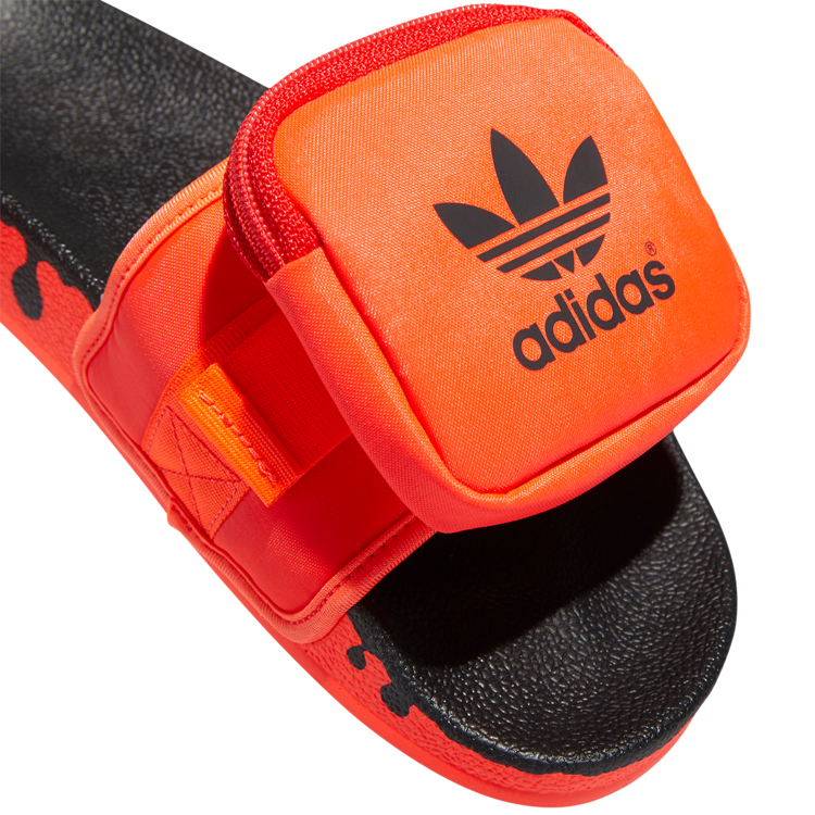 Slapi Adidas POUCHYLETTE W pt Femei / 36.5 / Portocaliu photo 3