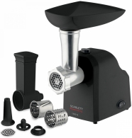 Tocator de carne Scarlett SC-MG45M09, 2 kg/min, 1800 W, Negru thumbnav 1