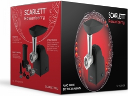 Tocator de carne Scarlett SC-MG45M09, 2 kg/min, 1800 W, Negru thumbnav 3