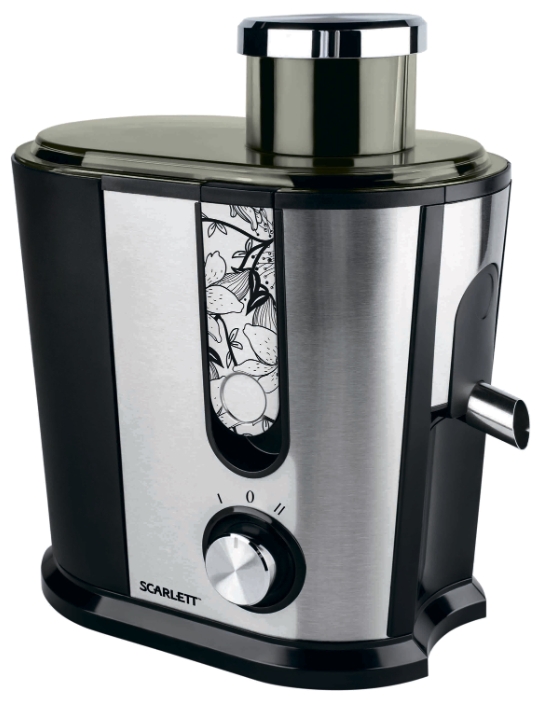 Storcator centrifugal Scarlett SCJE50S09, 0.3 l, 850 W, 2 trepte viteza, Gri-nergu photo 1