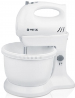 Mixer Vitek VT1409, 5 trepte viteza, Alb thumbnav 1