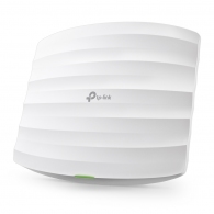TP-LINK Auranet EAP110 N300 Wireless Ceiling Mount Access Point, 300Mbps 2.4GHz, 802.11n/g/b, Passive PoE Supported, Multi-SSID, with 2*3dbi internal antennas, Captive portal, Reboot Schedule, Rate limit on per SSID thumbnav 1
