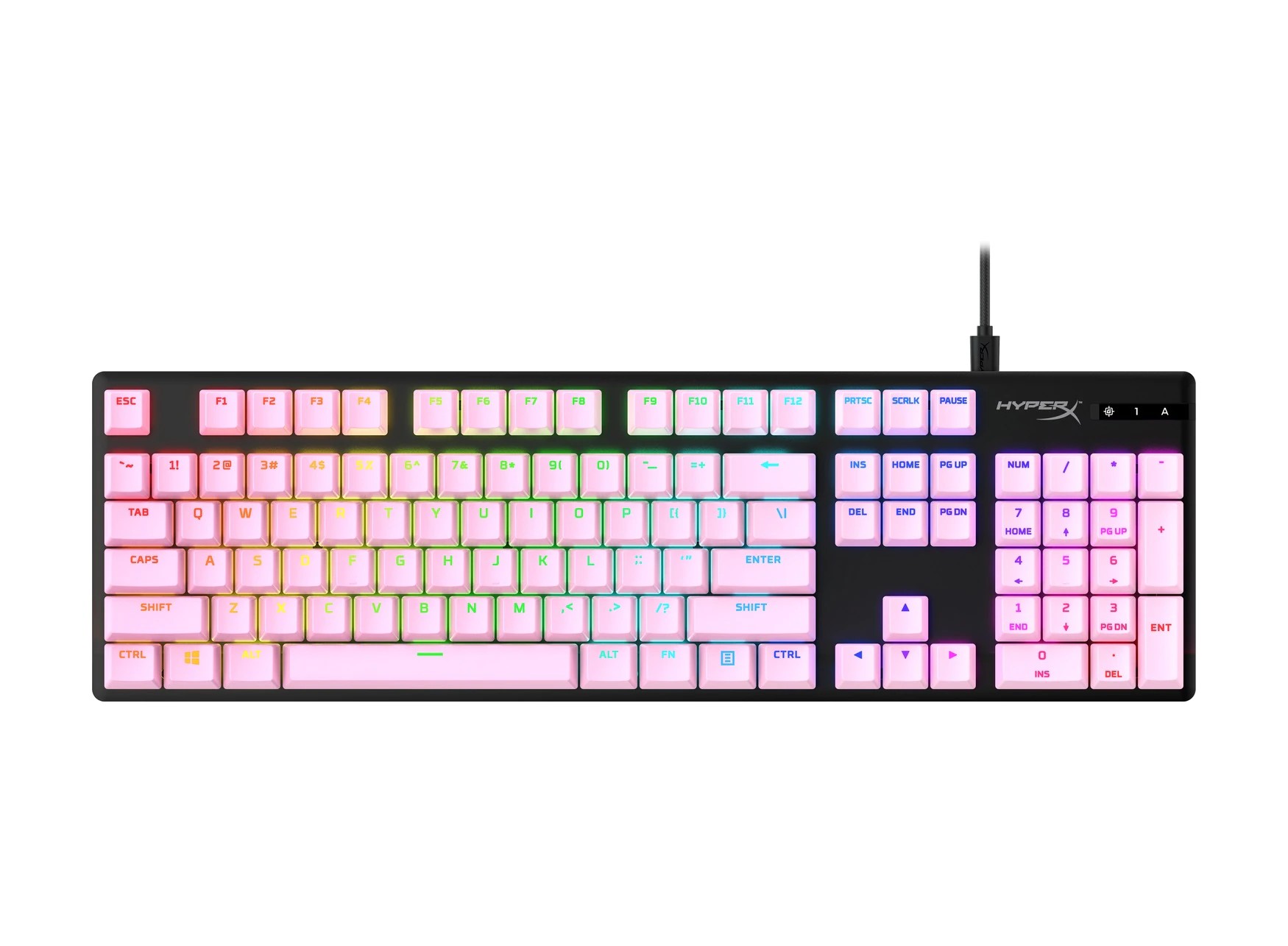HYPERX  Keycaps Full key Set , Pink, RU [519T9AA#ACB] photo 4