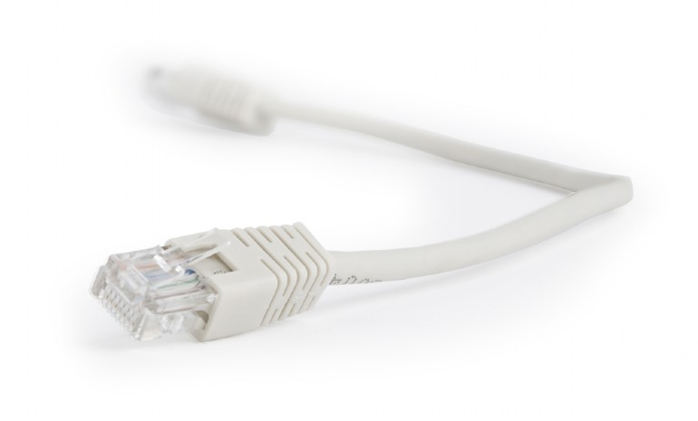 Patch cord UTP Cat.5e, 0.25m, Gri photo 2