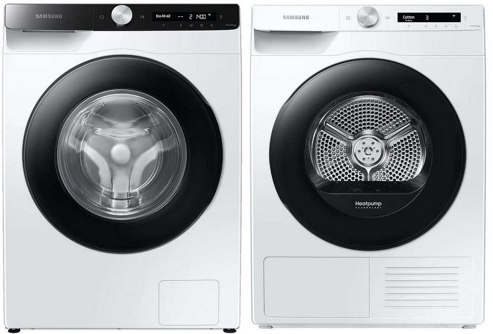 Комплект из двух приборов Samsung WW80T534DAE1S7+DV80T5220A,  photo 