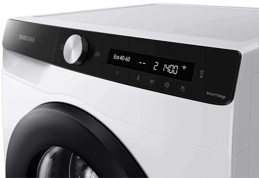 Set din doua dispozitive Samsung WW80T534DAE1S7+DV80T5220A kg / rot/min / / Alb photo 2