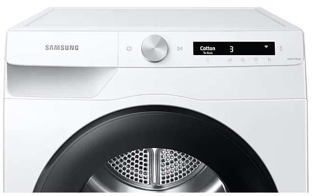 Set din doua dispozitive Samsung WW80T534DAE1S7+DV80T5220A kg / rot/min / / Alb photo 4
