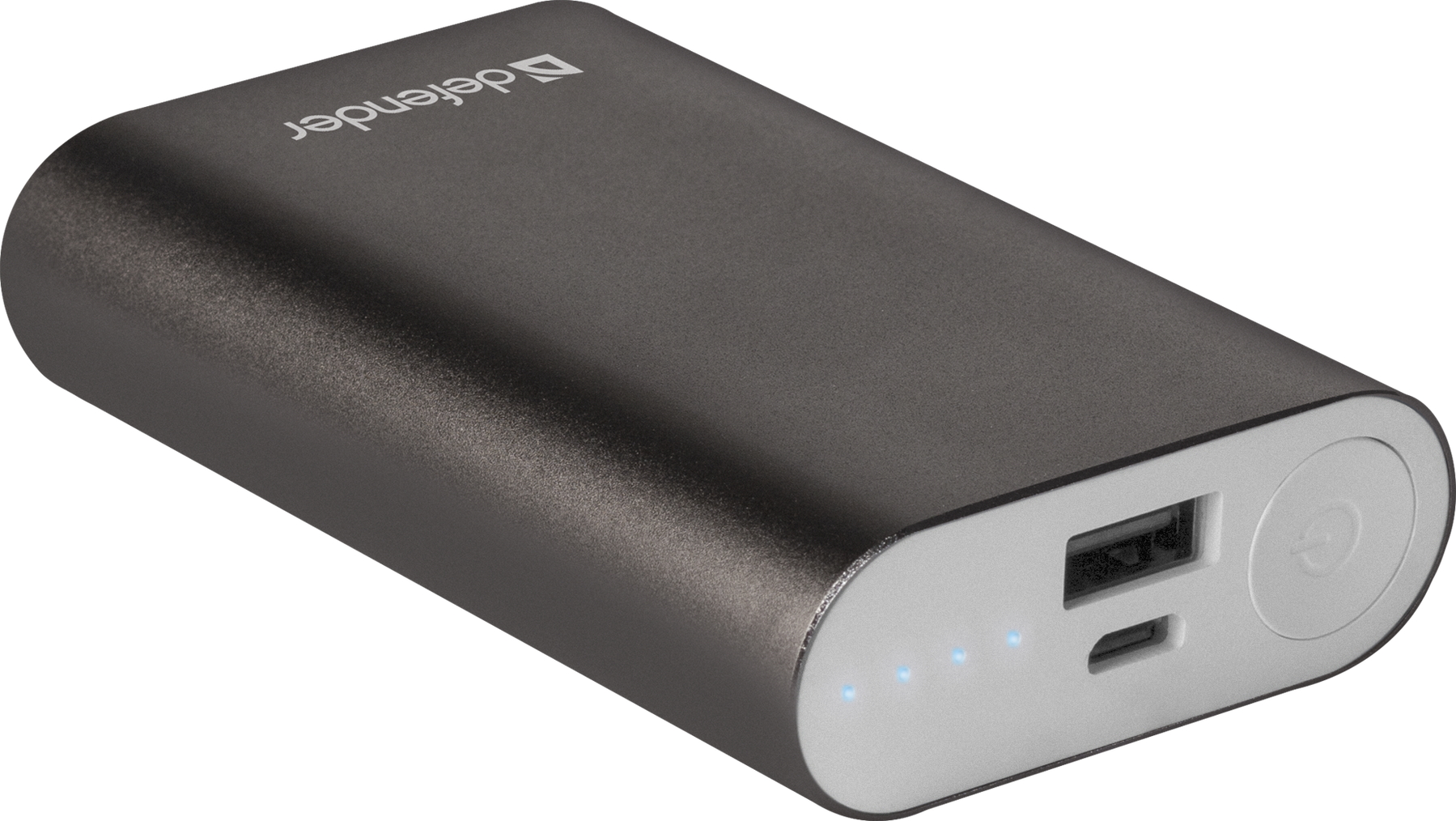 Внешний аккумулятор Defender Lavita 4000B 1 USB, 2.1A, 83614 photo Внешний аккумулятор Defender Lavita 4000B 1 USB, 2.1A, 83614 photo