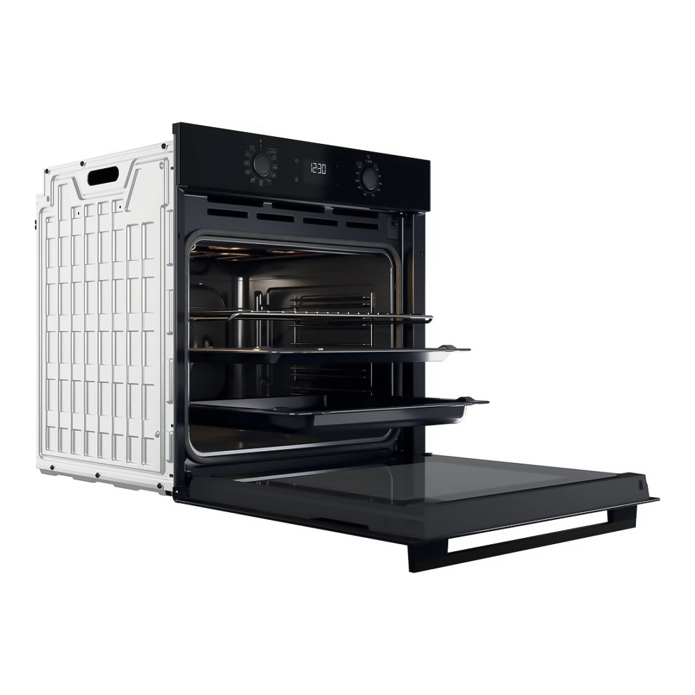 Встраиваемый духовой шкаф Whirlpool OMK58RU0B / 71 л. / A+ / Черный photo 5