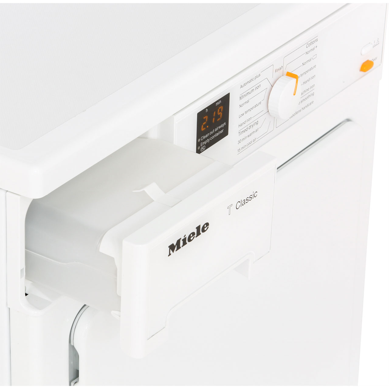 Сушильная машина Miele TDA140C / 7 кг / B / Белый лотос photo 4