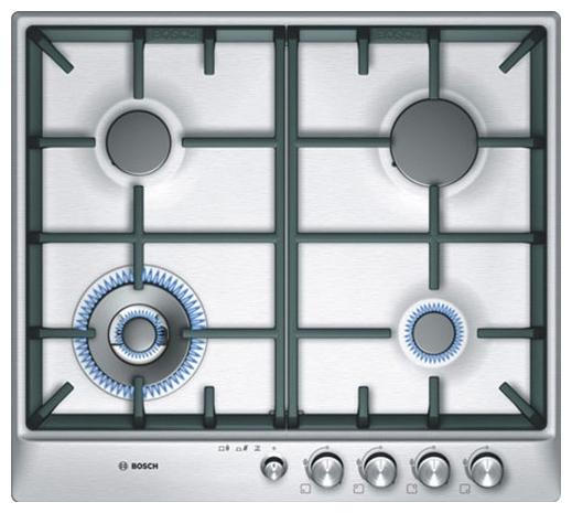 Встраиваемая газовая панель Bosch PCH615M90E photo 1 Встраиваемая газовая панель Bosch PCH615M90E photo 1