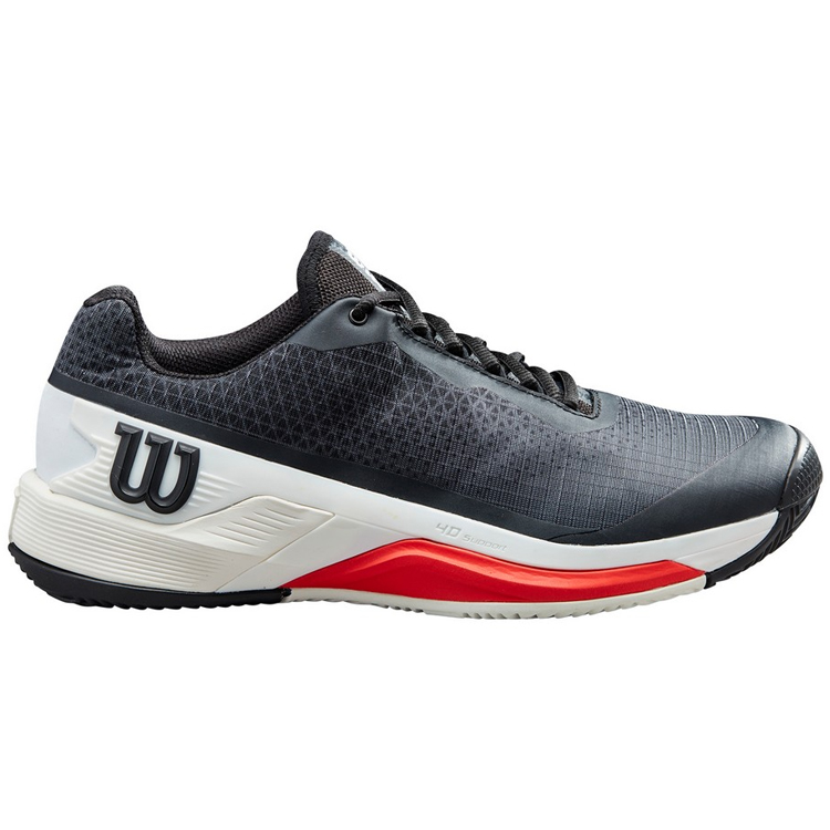 Кроссовки Wilson Rush Pro 4.0 Clay / Мужской / 40.5 / Черный photo 2