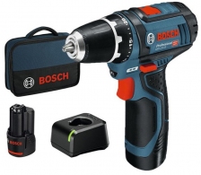 Surubelnita cu acumulator Bosch GSR 12V-15 2x2,0aH GAL 12v-20, 060186810F thumbnav 2