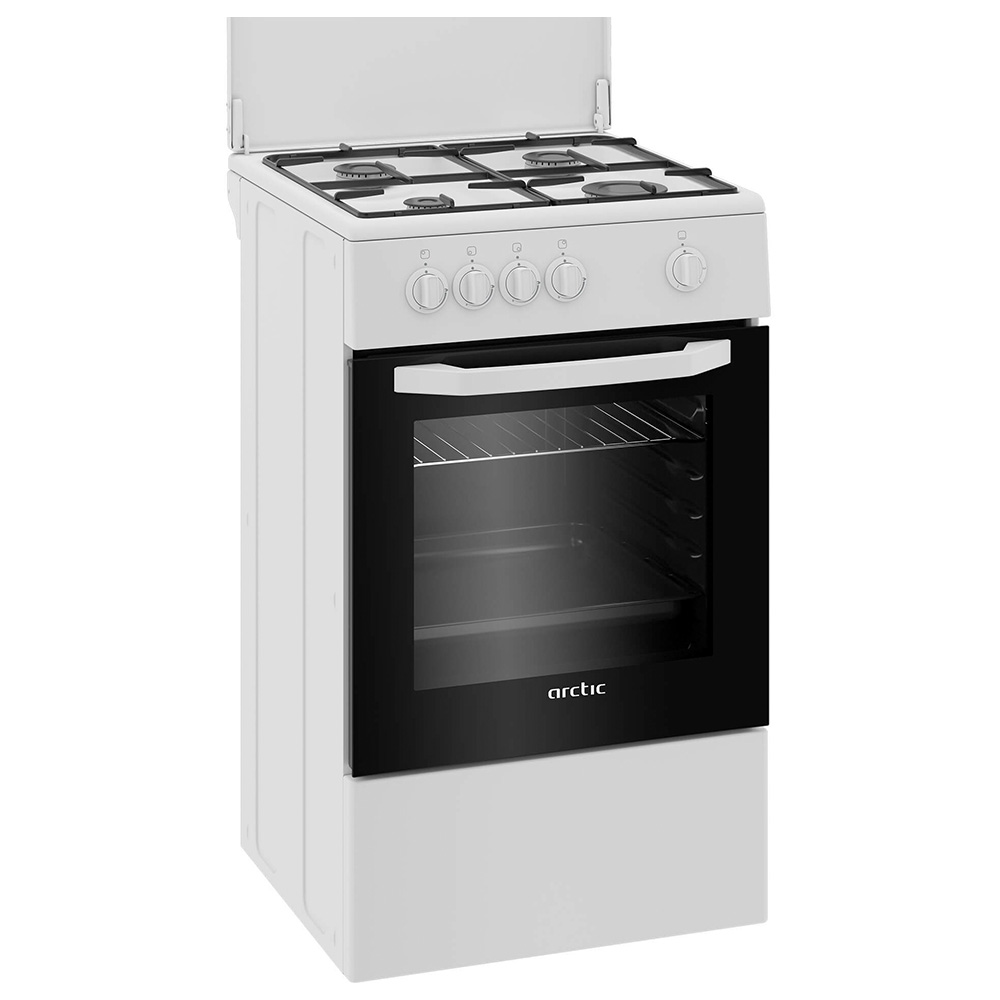 Aragaz pe gaz Arctic AGM5500F / 4 arzatoare / 50 cm / Alb photo 5