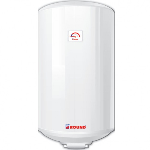 Incalzitor de apa electric vertical Round 80L / 80 L / Alb photo 1