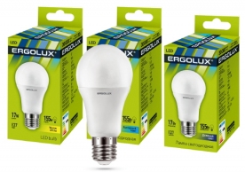 Светодиодная лампа Ergolux LED-A60-17W-E27-6K thumbnav 1
