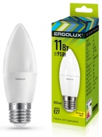 Светодиодная лампа Ergolux LED-C35-11W-E27-3K thumbnav 1