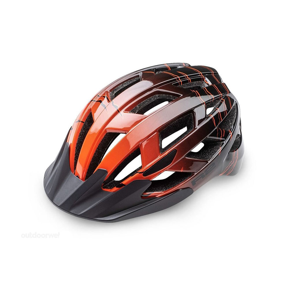 Casca de bicicleta R2 LUMEN JUNIOR Negru-oranj ATH20P photo 1 Casca de bicicleta R2 LUMEN JUNIOR Negru-oranj ATH20P photo 1