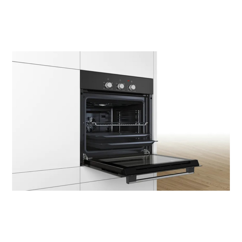 Cuptor electric incorporabil Bosch HBF011BA0Q / 66 l. / A / Negru photo 4