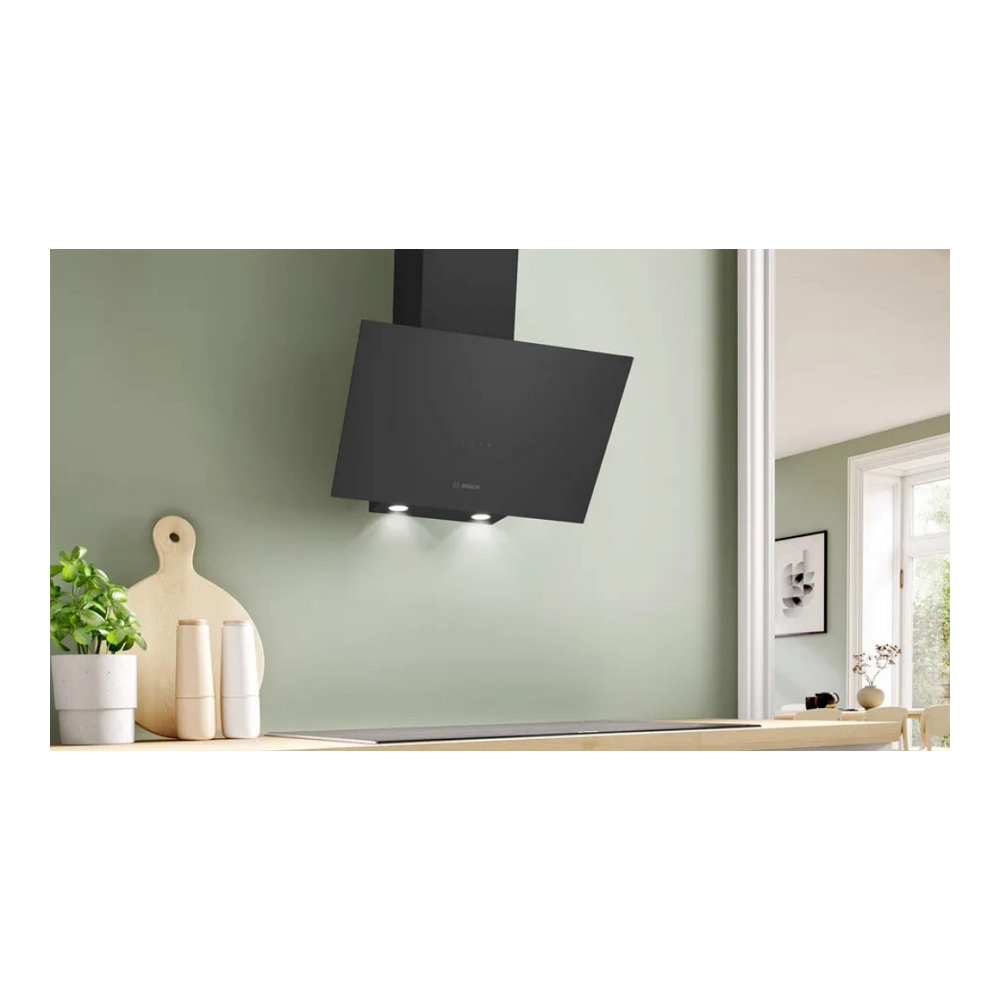 Вытяжка Bosch DWK64PJ60T / Настенная / До 18 кв.м / Black photo 5