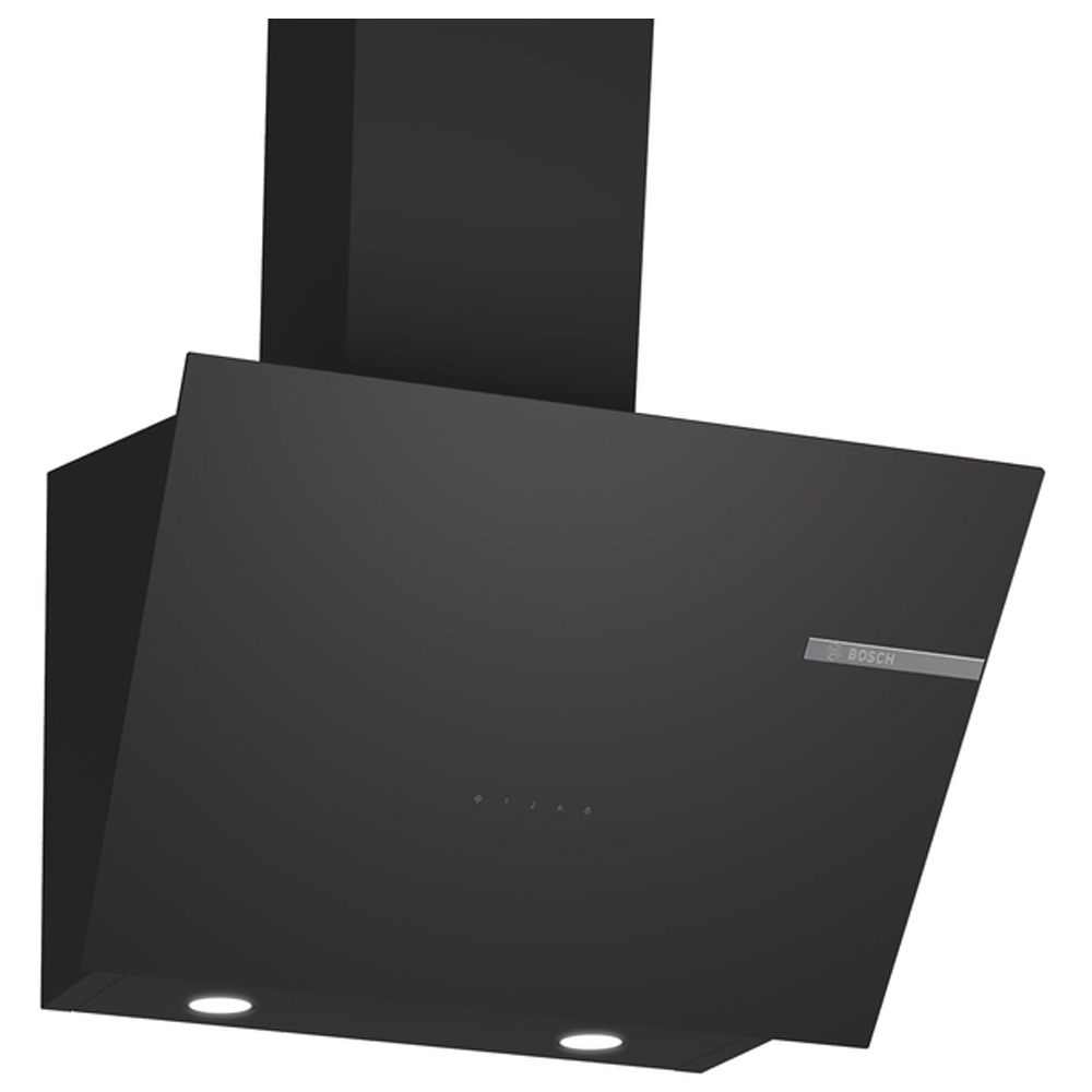 Вытяжка Bosch DWK66PJ60T / Наклонная / До 24 кв.м / Черный photo 1