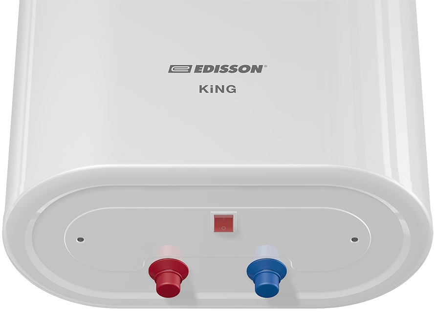 Incalzitor de apa electric vertical Edisson King30V / 30 L / Alb photo 2