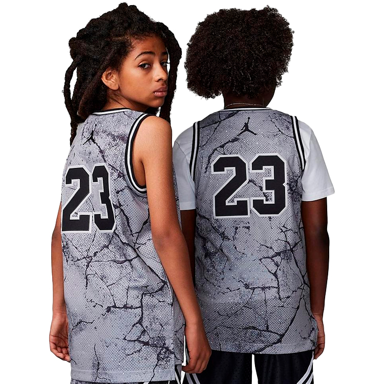 Майка Nike JDN JORDAN 23 AOP JERSEY / Мужской / S / Серый photo 3
