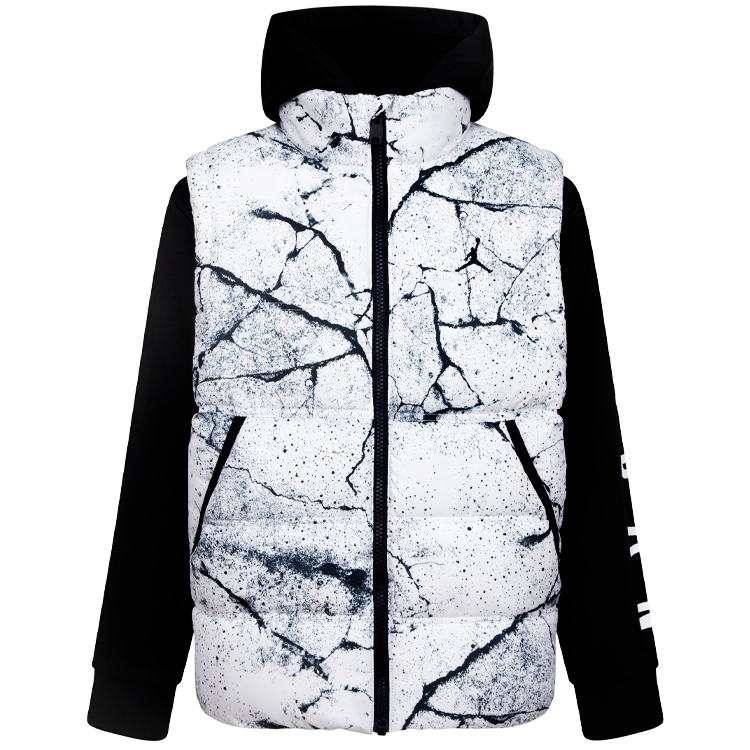 Scurta Nike JDB 2 FER JKT / Barbati / M / Negru-alb photo 2