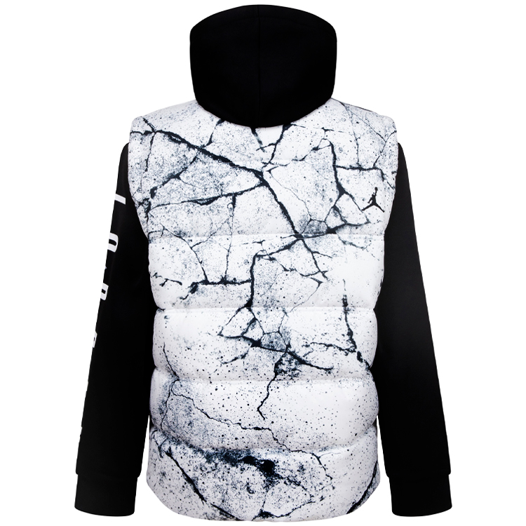 Scurta Nike JDB 2 FER JKT / Barbati / M / Negru-alb photo 4