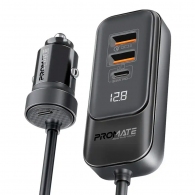 Зарядное устройство авто. для телефона Promate GEARHUB-120W thumbnav 1