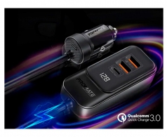 Зарядное устройство авто. для телефона Promate GEARHUB-120W thumbnav 4