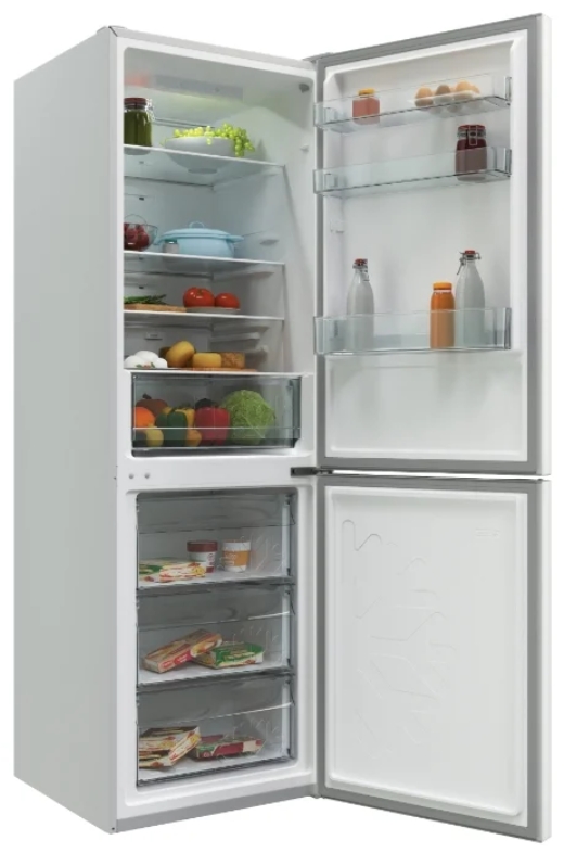 Frigider cu doua usi Candy CCRN 6180W / 333 l / 185 cm / A / Alb photo 8