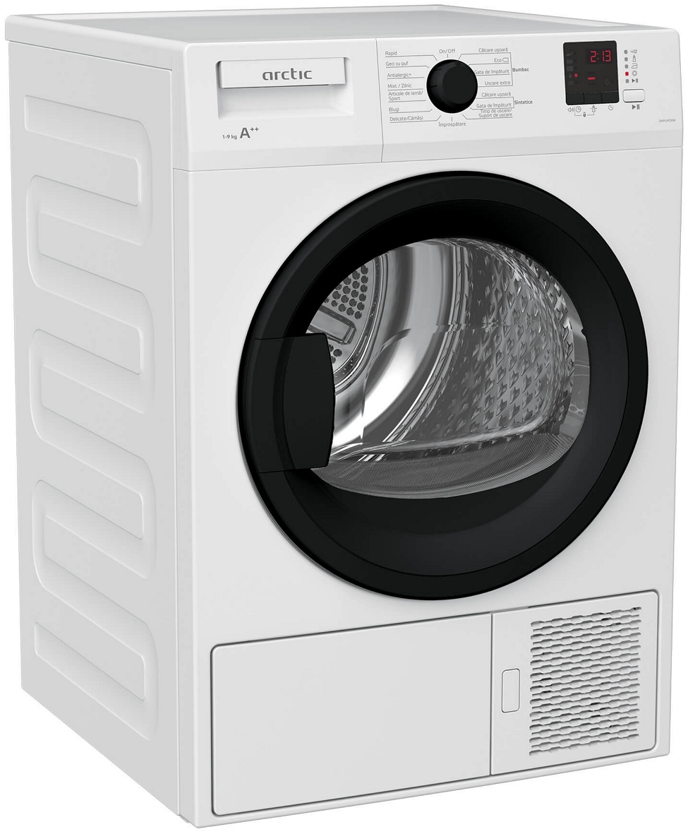 Сушильная машина Arctic DAPLH930W / 9 кг / A++ / Белый photo 2