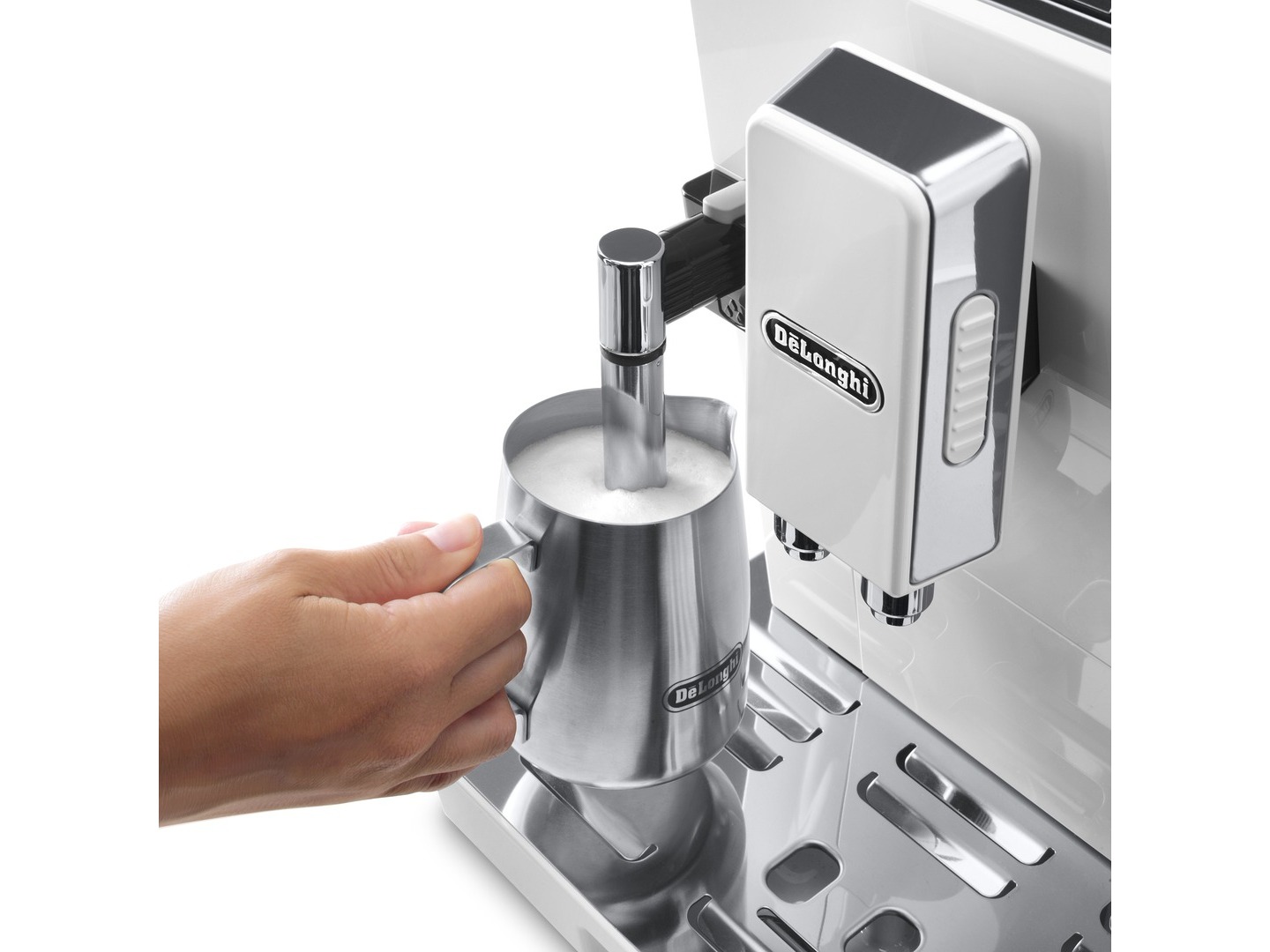 Aparat de cafea Espresso Delonghi ECAM 45.760.W  / 15 bar / Espresso photo 3